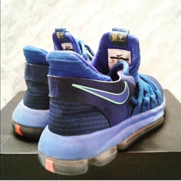 Nike Zoom KD10 "City Edition" Chinatown GS 5y womens 6.5 Kevin Durant 918365-402 - Picture 4 of 7